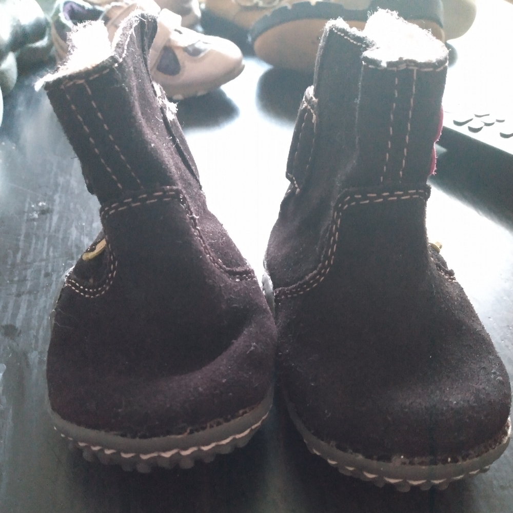 Cute little girl boots